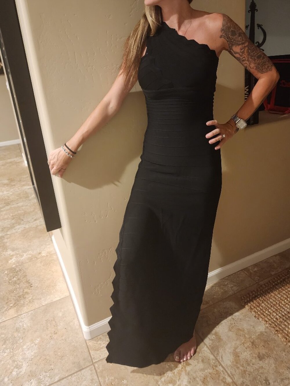 Herve Leger Maxi Dress "NEW" - Picture 15 of 16